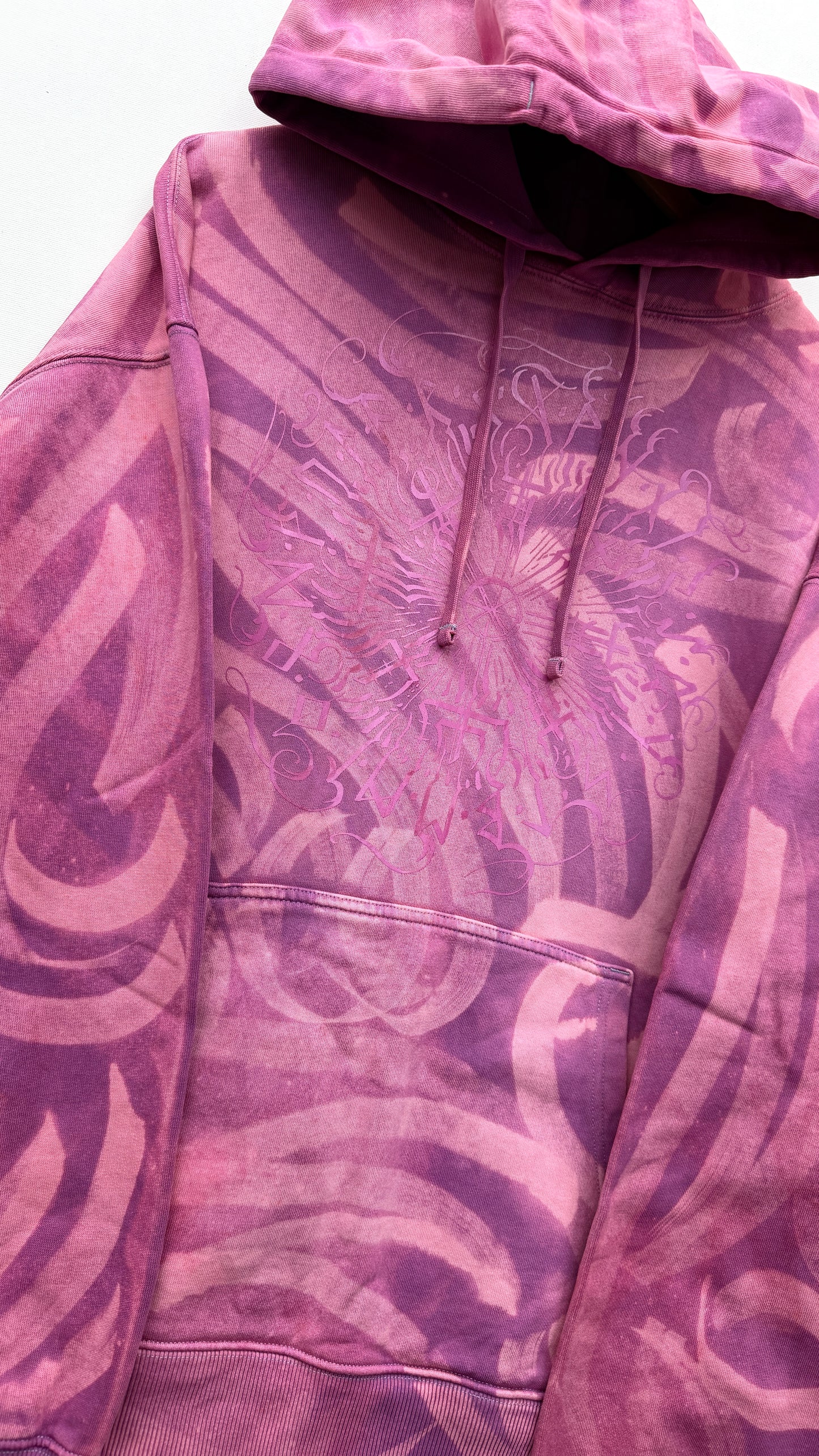 Hand-painted Viking Vegvisir hoodie, handmade streetwear from Finland | Helsinki