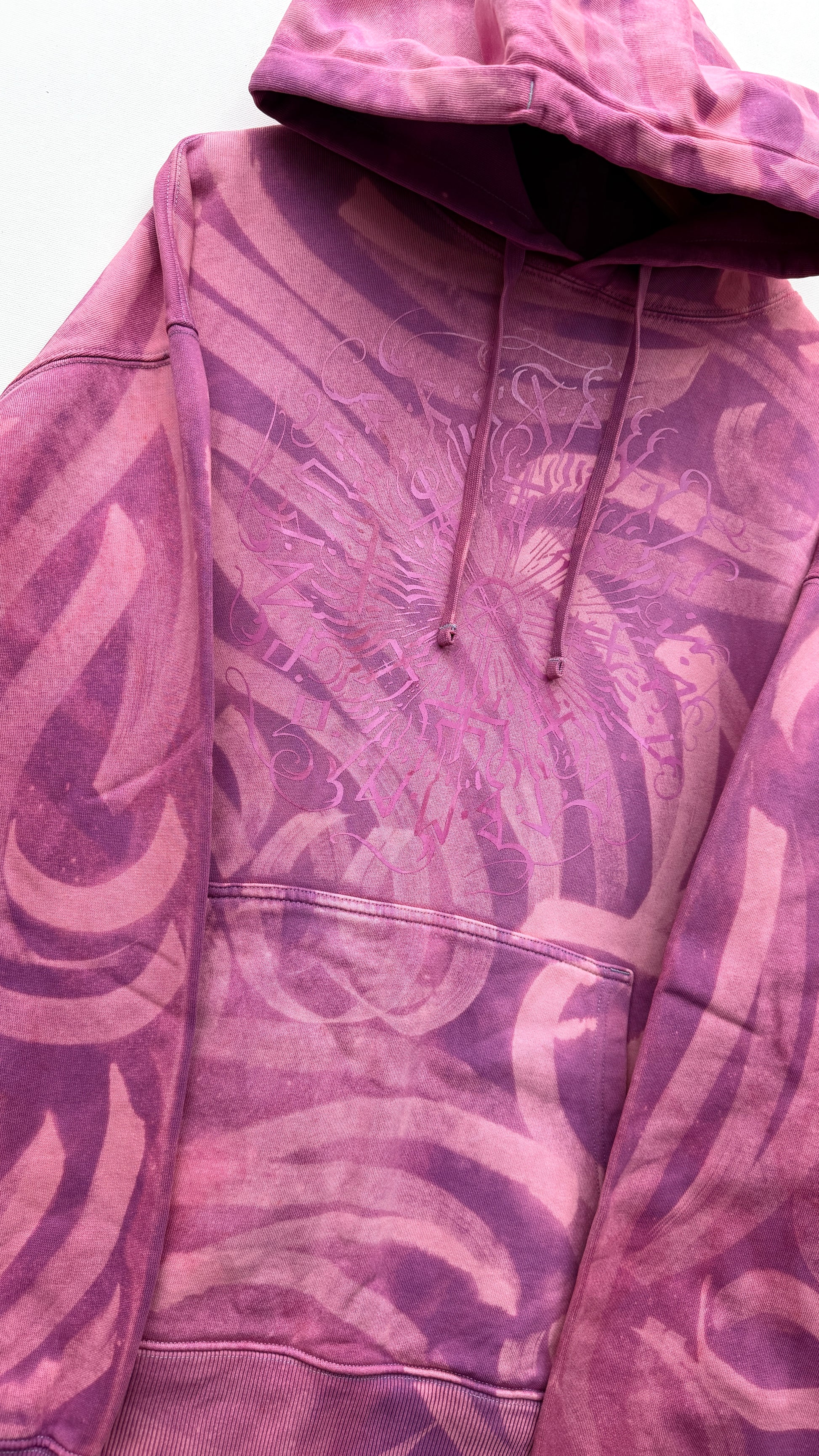 Hand-painted Viking Vegvisir hoodie, handmade streetwear from Finland | Helsinki